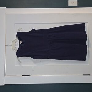 J Crew Sheath Dress NAVY with pockets